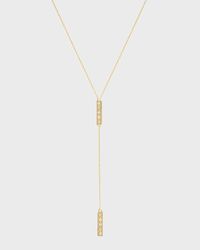 Diamond Short Bar Lariat