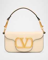 Loco Small VLOGO Calfskin Shoulder Bag