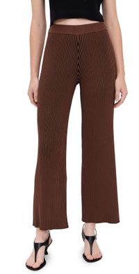 SIMONMILLER Val Knit Pants Choco Brown Combo M