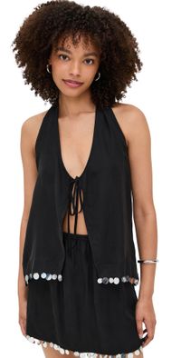 VRG GRL Spritz Top Black S