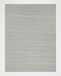 Amani Hand-Loomed Silver Rug, 4' x 6'