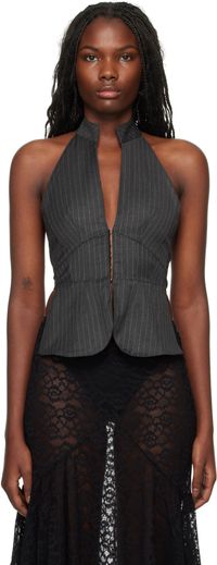 Gimaguas Gray Ring Top