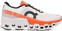 On White & Pink Cloudmonster 2 Sneakers