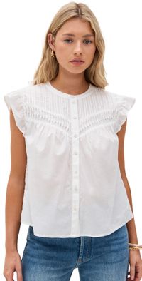 PAIGE Levanto Blouse White S