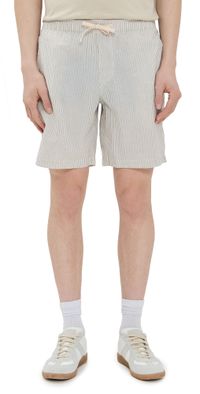 Rhythm Seersucker Stripe Jam 9 Olive 36