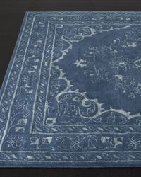 Jaycee Blue Hand-Tufted Rug, 5' x 8'