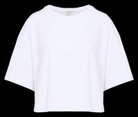 Humility - Tee-shirt oversize col rond en coton bio - Taille XL - Blanc