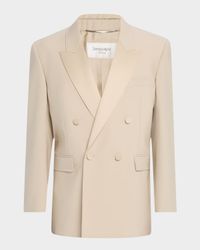 Men's Double-Breasted Tuxedo Jacket