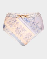 Lucky High-Waist Bikini Bottoms