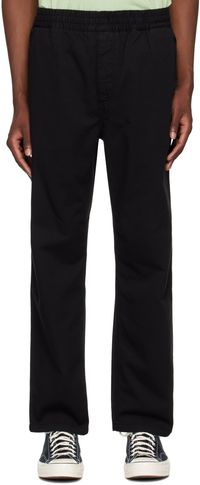 Carhartt Work In Progress Black Flint Trousers