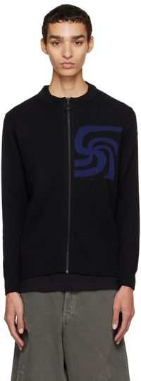 Soulland Cardigan noir édition Armor Lux