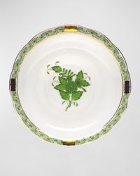 Green Chinese Bouquet Saucer
