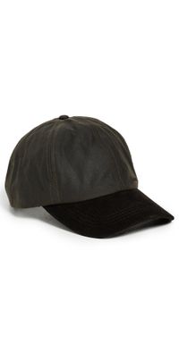 Barbour Barbour Ashby Cap Olive/Brown One Size