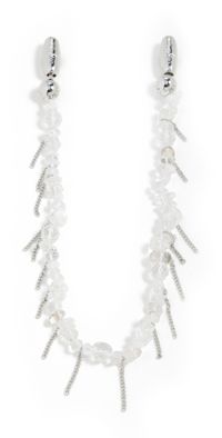 Ossa Stone and Fringe Wristlet Rock Crystal One Size