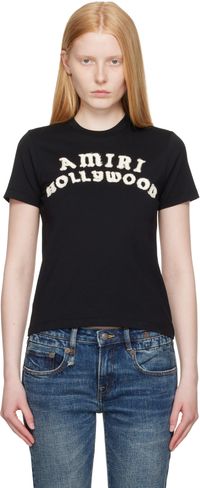 AMIRI Black 'Amiri Hollywood' T-shirt