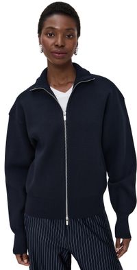 A. L.C. Oliver Cardigan Navy XS