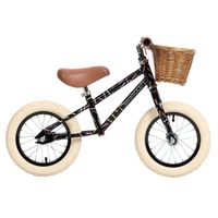 Banwood - Draisienne noir acier cyclisme 3-5 ans de l'équilibre - Taille Unique - Noir