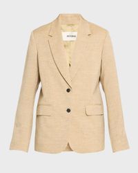 The Jareth Linen-Blend Suit Jacket