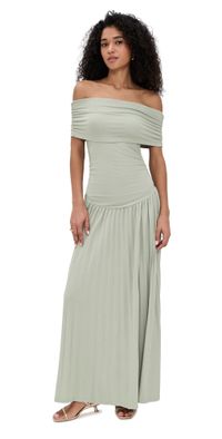 Lioness Field of Dreams Maxi Dress Light Sage XXXXS