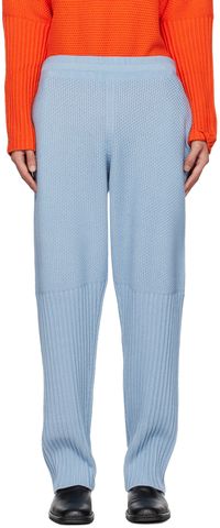 Homme Plissé Issey Miyake Pantalon de survêtement Rustic bleu