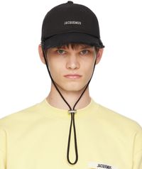 JACQUEMUS Black Les Classiques 'La casquette Artichaut' Cap
