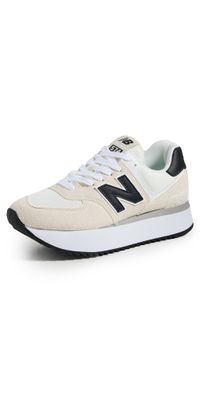 New Balance 574+ Sneakers Beige/White 12