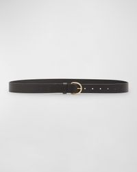 Classic Calf Leather Buckle Belt