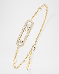 BABY MOVE PAVE DIAMOND BRACELET