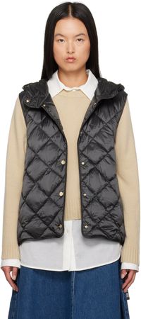 Max Mara Veste Trefa noire rembourrée en duvet - The Cube