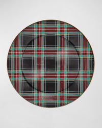 Tartan Black Serving Platter