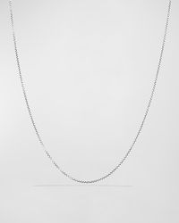 Baby Box Chain with Gold, 20"L
