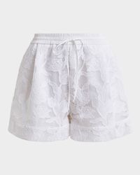 Hazer Floral Lace Shorts