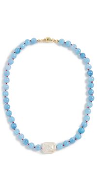 Luv Aj The San Sebastian Pearl Necklace Blue One Size