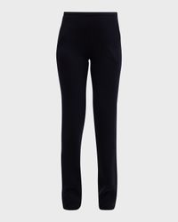 Straight-Leg Stretch Trousers
