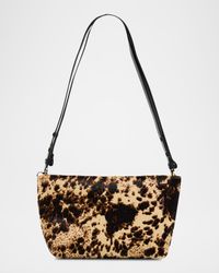 Bond Printed Calf Hair Shoulder Bag