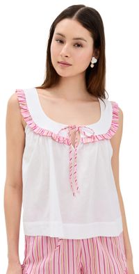 Damson Madder Arden Shell Top White 6