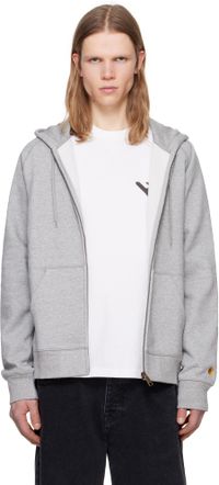 Carhartt Work In Progress Pull à capuche gris - Chase