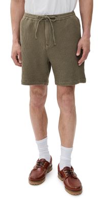 Barbour Barbour Sandwood Waffle Shorts 6.25 Light Moss XXL