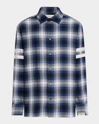 Men's Journey Woven Check Overshirt