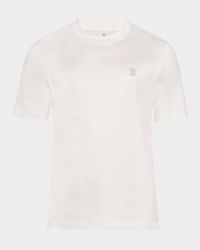 Men's Crewneck T-Shirt with Logo