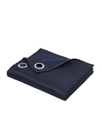 Today Linge De Maison - Rideau isolant à œillets uni - Taille 140x240 - Bleu
