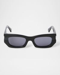 Belleville Acetate Rectangle Sunglasses
