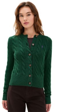 Polo Ralph Lauren Cable Cardigan Castleton Green M