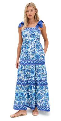 Beach Riot Charlotte Dress Royal Riviera S