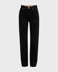 Peyton Mid-Rise Slim Bootcut Jeans