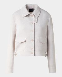Peer Twisted Linen Double-Face Jacket