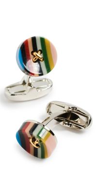 Paul Smith Button Cufflinks Multicolor. One Size