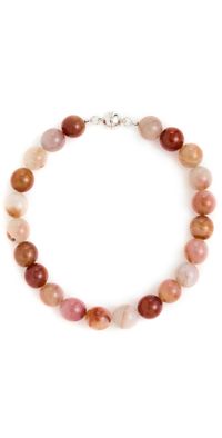 LELET NY Bodie Stone Necklace Red Agate One Size
