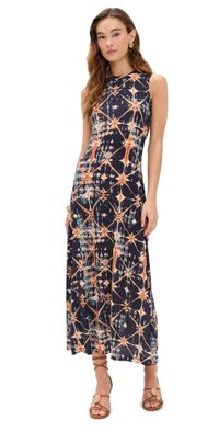 Ulla Johnson Orla Sleeveless Midi Dress Phoenix XL