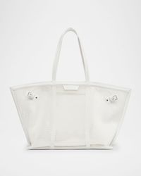 Days Buckle Mesh Tote Bag
